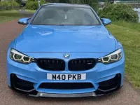 Used BMW M4 Competition Edition 450 HP (330 kW) 2017 Blue Coupe