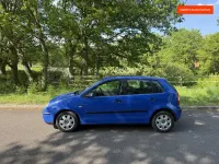 Used VW Polo 65 HP (47 kW) 2003 Blue Hatchback