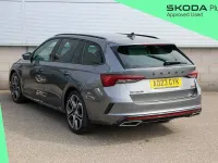 Used Skoda Octavia vRS 147 HP (108 kW) 2023 Graphite grey metallic Estate