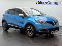 Used Renault Captur Dynamique 90 HP (66 kW) 2016 Blue/cream SUV