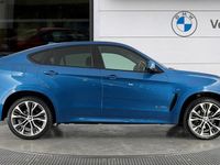 Used BMW X6 M Sport 258 HP (189 kW) 2019 Blue SUV