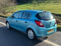 Used Vauxhall Corsa S 64 HP (47 kW) 2010 Blue Hatchback