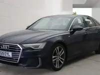 Used Audi A6 S-Line 204 HP (150 kW) 2019 Blue Sedan