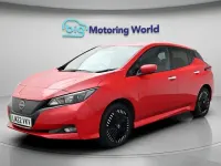 Used Nissan Leaf N-Connecta 160 kW (218 HP) 2022 Red Hatchback