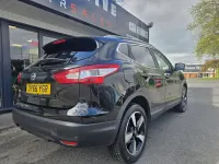 Used Nissan Qashqai N-Connecta 110 HP (80 kW) 2016 Black SUV