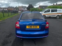 Used Skoda Octavia vRS 200 HP (147 kW) 2011 Blue Hatchback