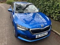 Used Skoda Scala SE 110 HP (80 kW) 2023 Blue Hatchback