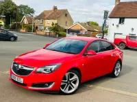 Used Vauxhall Insignia SRi 163 HP (119 kW) 2015 Red Hatchback