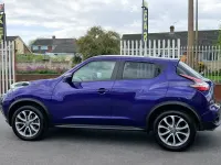 Used Nissan Juke Tekna 110 HP (80 kW) 2016 Blue SUV