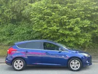 Used Ford Focus Titanium 115 HP (84 kW) 2014 Blue Hatchback