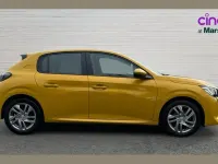 Used Peugeot 208 Active 75 HP (55 kW) 2020 Yellow Hatchback