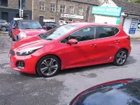 Used Kia Ceed GT-Line 118 HP (86 kW) 2018 Red Hatchback