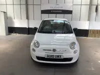 Used Fiat 500 Pop 69 HP (50 kW) 2010 White Hatchback