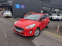 Used Ford Fiesta Zetec 99 HP (72 kW) 2018 Red Hatchback