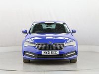 Used Skoda Superb SE Technology 150 HP (110 kW) 2021 Blue Hatchback
