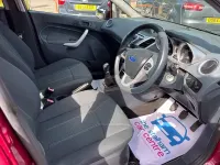 Used Ford Fiesta Titanium 89 HP (65 kW) 2009 Red Hatchback