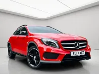 Used Mercedes GLA220 AMG line 177 HP (130 kW) 2017 Red SUV