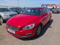 Used Volvo V60 SE 190 HP (139 kW) 2017 Red Estate