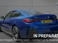 Used BMW i4 M Sport 246 kW (335 HP) 2022 Blue Sedan