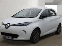 Used Renault Zoe Dynamique 64 kW (88 HP) 2016 White Hatchback