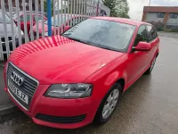 Usado Audi A3 102 HP (75 kW) 2009 Vermelho Citadino