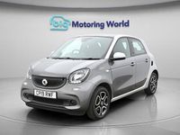 Used Smart ForFour Premium 71 HP (52 kW) 2019 Silver Hatchback