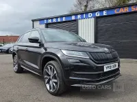 Used Skoda Kodiaq SportLine 200 HP (147 kW) 2021 Black SUV