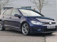 Used VW Golf VII R-line 150 HP (110 kW) 2019 Blue Hatchback