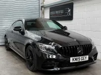 Used Mercedes C300 AMG Line Premium 2019 Black Coupe