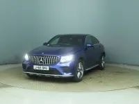 Used Mercedes GLC250 AMG line 211 HP (155 kW) 2018 Blue SUV