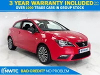 Used Seat Ibiza CONNECT 90 HP (66 kW) 2016 Red Coupe