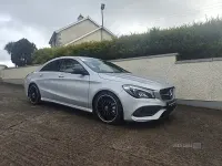Used Mercedes CLA220 AMG line 2018 Silver Sedan