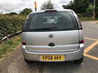 Used Vauxhall Meriva 101 HP (74 kW) 2008 Silver MPV