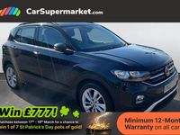 Used VW T-Cross SE 110 HP (80 kW) 2022 Black SUV