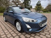 Used Ford Focus Titanium 125 HP (91 kW) 2018 Blue Hatchback
