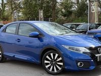 Used Honda Civic SE Plus 141 HP (103 kW) 2016 Blue Hatchback