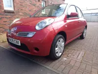 Used Nissan Micra Acenta 88 HP (64 kW) 2009 Red Hatchback