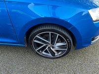 Used Skoda Rapid Sport 110 HP (80 kW) 2017 Blue Hatchback