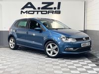 Used VW Polo SEL 2015 Blue Hatchback