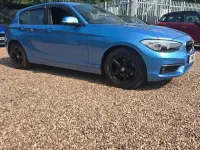 Used BMW 118 2018 Blue Hatchback