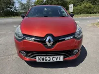 Used Renault Clio Dynamique 75 HP (55 kW) 2014 Red Hatchback