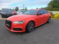 Used Audi A6 Black Edition 320 HP (235 kW) 2016 Red Sedan