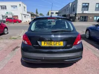 Used Peugeot 207 73 HP (53 kW) 2010 Black Hatchback