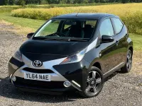 Used Toyota Aygo X-clusiv 68 HP (50 kW) 2014 Black Hatchback