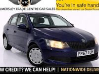 Used Skoda Fabia 60 HP (44 kW) 2017 Blue Hatchback