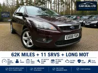 Used Ford Focus Zetec 136 HP (100 kW) 2008 Red Estate