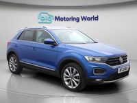 Used VW T-Roc SEL 150 HP (110 kW) 2021 Blue SUV