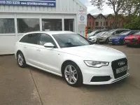 Usado Audi A6 S-Line 2013 Branco Carrinha