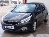 Used Kia Ceed 2014 Black Hatchback