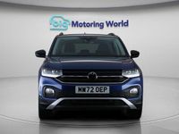Used VW T-Cross Black Edition 108 HP (79 kW) 2022 Blue SUV